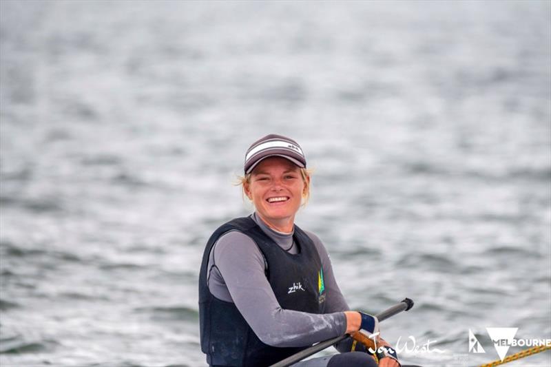 Mara Stransky - 2020 ILCA Laser Radial Women's Championship, final day photo copyright Jon West Photography taken at Sandringham Yacht Club and featuring the ILCA 6 class