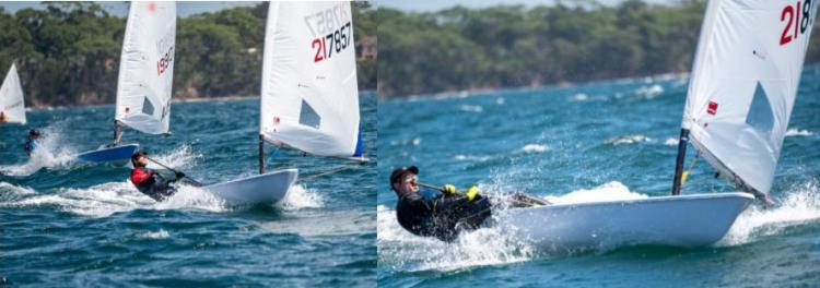 Radial fleet winners James Tudball & David Early - Andrew Cox Masters winner - photo © Jon West Photography