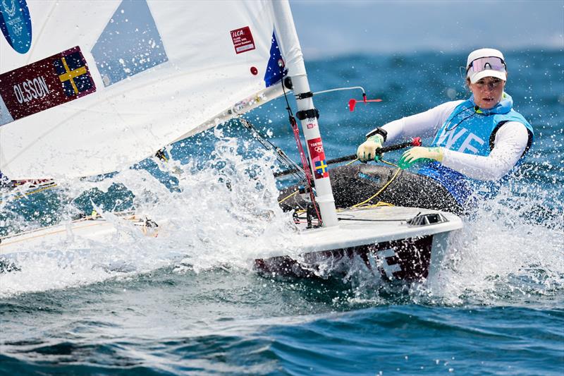 Josefin Olsson (SWE) on Tokyo 2020 Olympic Sailing Competition Day 5 - photo © Sailing Energy / World Sailing