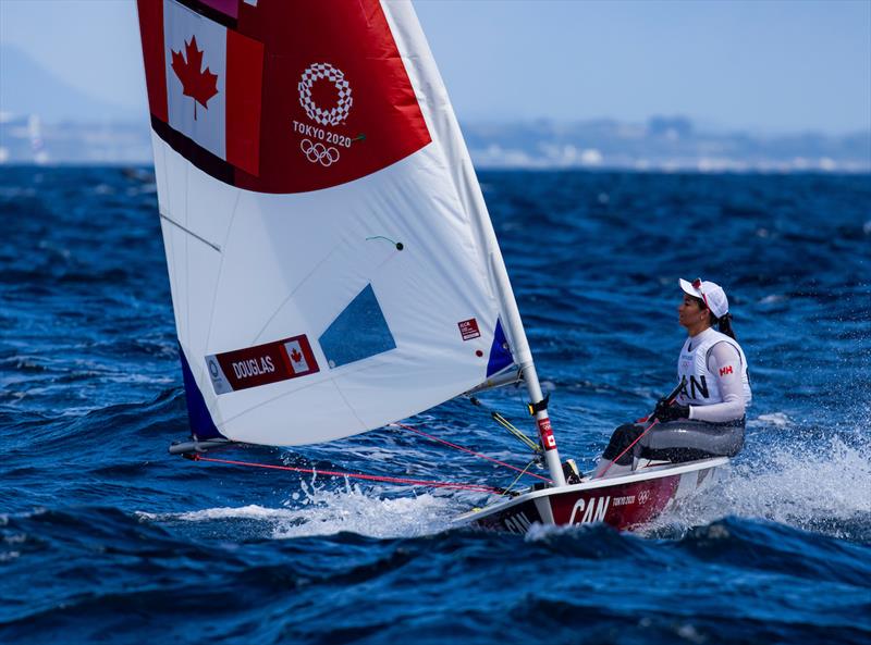 Sarah Douglas (CAN) on Tokyo 2020 Olympic Sailing Competition Day 5 - photo © Sailing Energy / World Sailing