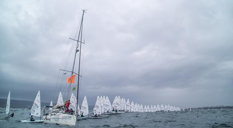 Radial Start - 2021 ILCA Senior European Championships photo copyright Hrvoje Duvancic \ www.regate.com taken at  and featuring the ILCA 6 class