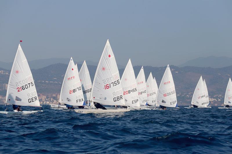 ILCA Masters Worlds in Barcelona photo copyright Jon Emmett taken at Barcelona International Sailing Center and featuring the ILCA 6 class