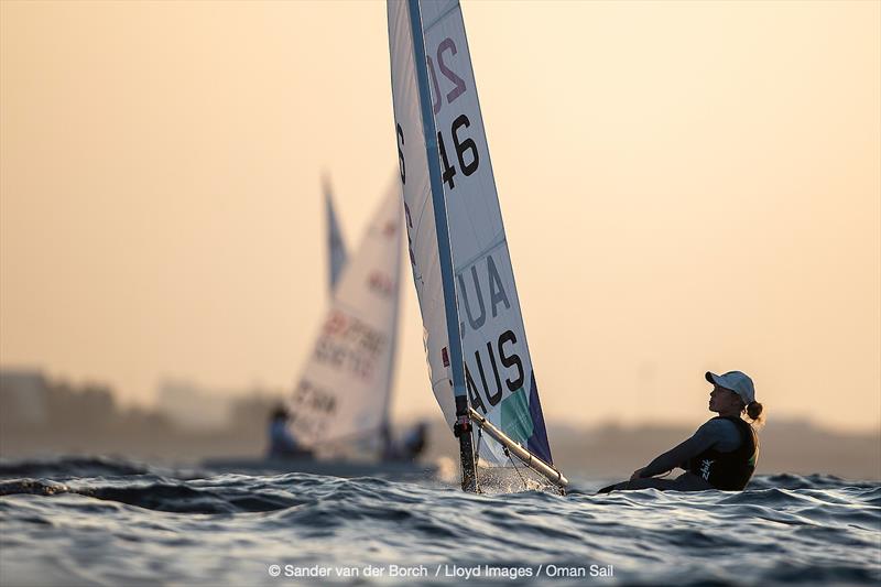 Mara Stransky - 2021 ILCA 6 World Championships in Oman day 5 - photo © Sander van der Borch / Lloyd Images / Oman Sail