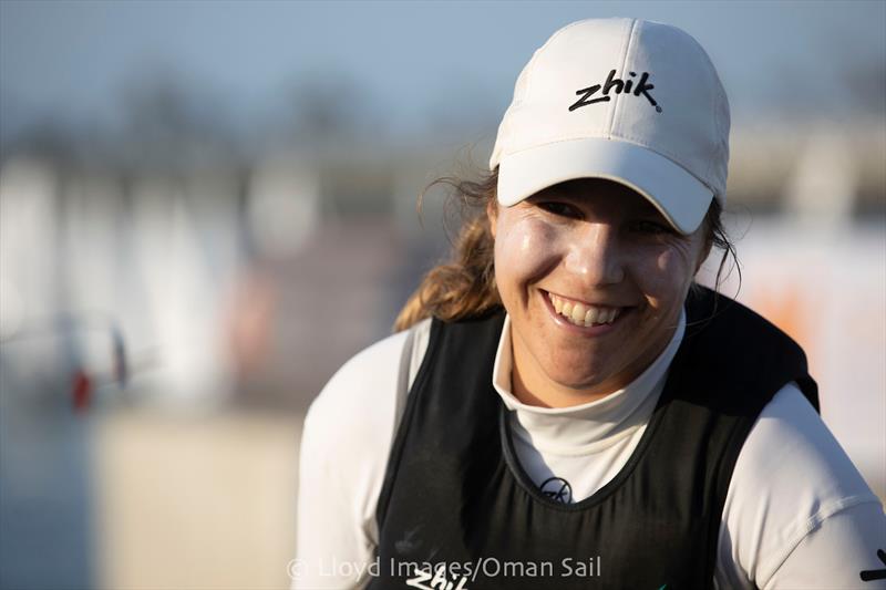 Casey Imeneo at the 2021 ILCA 6 World Championships in Oman - photo © Sander van der Borch / Lloyd Images / Oman Sail