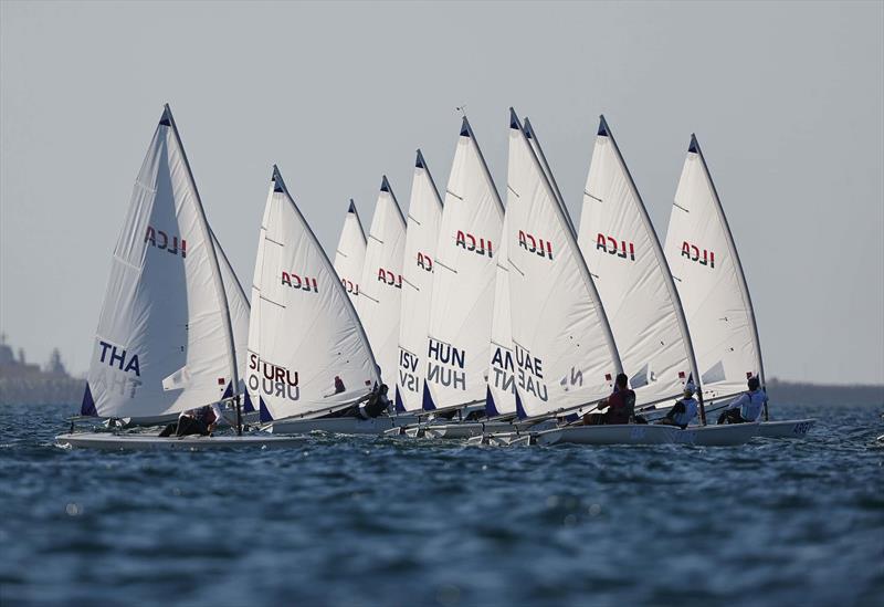 Day 1 of the Youth Sailing World Championships presented by Hempel - photo © Lloyd Images / Oman Sail
