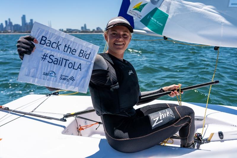 Mara Stransky - Sail Melbourne 2022, day 4 - photo © Beau Outteridge