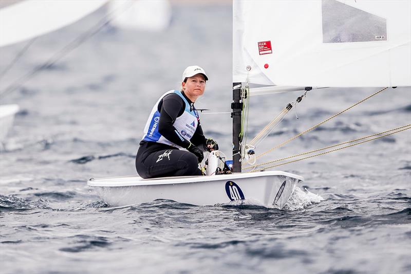 Elyse Ainsworth will sail in her first Medal Race - Princess Sofia Trophy photo copyright Sailing Energy taken at Real Club Náutico de Palma and featuring the ILCA 6 class