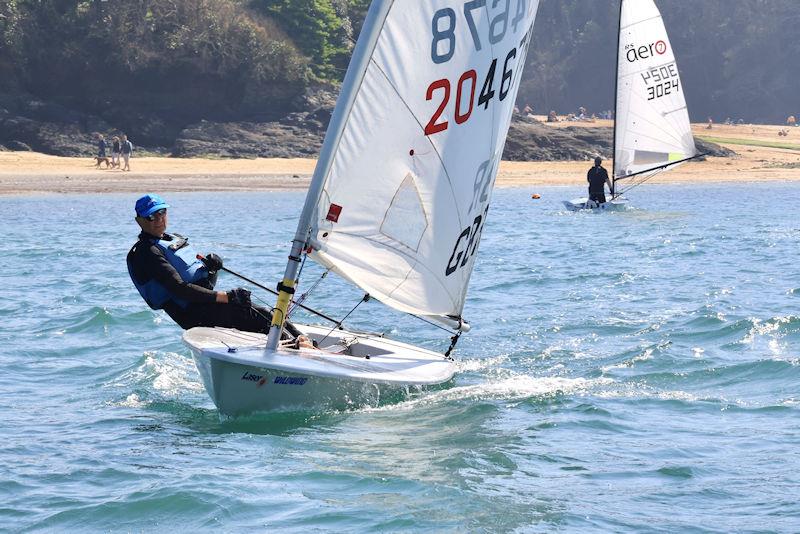 Salcombe YC Sailing Club Series Race 1 photo copyright Lucy Burn taken at Salcombe Yacht Club and featuring the ILCA 6 class