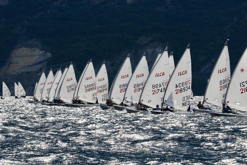 Eurilca Europa Cup at Circolo Vela Arco, Lake Garda- Italy photo copyright Elena Giolai taken at Circolo Vela Torbole and featuring the ILCA 6 class