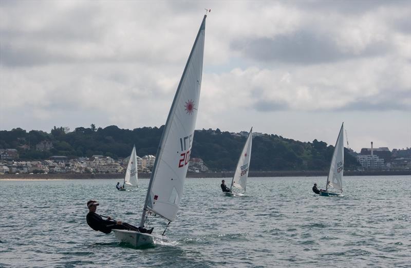 Testarossa in the lead during the Royal Channel Islands Yacht Club Spring Regatta 2022 - photo © Simon Ropert