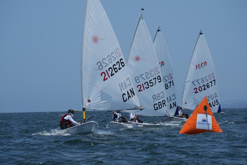 ILCA 6 Masters Worlds in Mexico day 1 photo copyright John Pounder / www.jldigitalmedia.net taken at Vallarta Yacht Club and featuring the ILCA 6 class