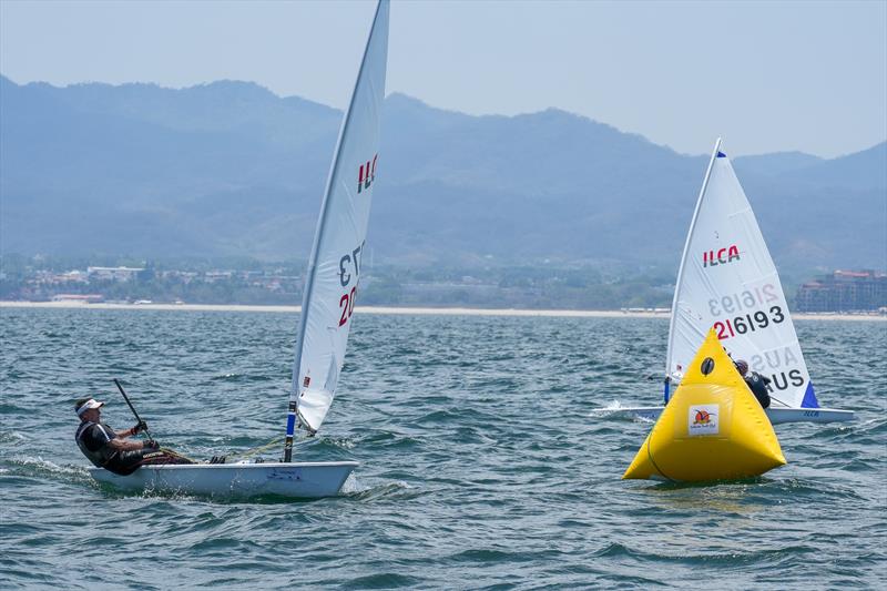 ILCA 6 Masters Worlds in Mexico day 2 photo copyright John Pounder / www.jldigitalmedia.net taken at Vallarta Yacht Club and featuring the ILCA 6 class