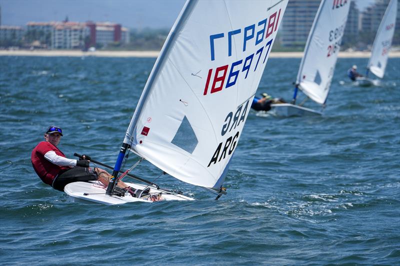 ILCA 6 Masters Worlds in Mexico day 3 photo copyright John Pounder / www.jldigitalmedia.net taken at Vallarta Yacht Club and featuring the ILCA 6 class