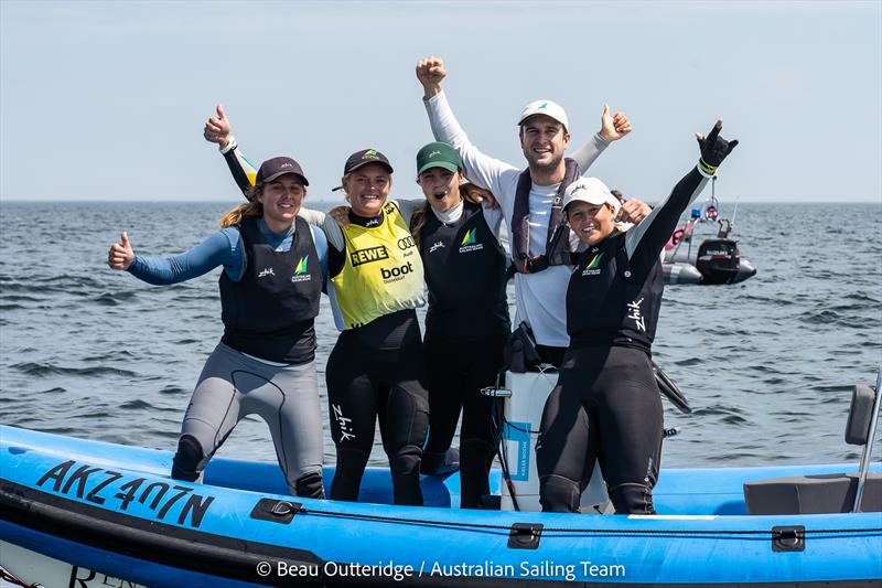 Australia's Mara Stransky had a straight line to the ILCA 6 overall victory at Kiel Week - photo © Beau Outteridge