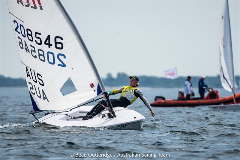 Australia's Mara Stransky had a straight line to the ILCA 6 overall victory at Kiel Week photo copyright Beau Outteridge taken at Kieler Yacht Club and featuring the ILCA 6 class