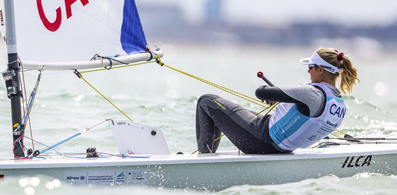 Annalise Balasubramanian - 2022 Youth Sailing World Championships   photo copyright Sailing Energy taken at  and featuring the ILCA 6 class