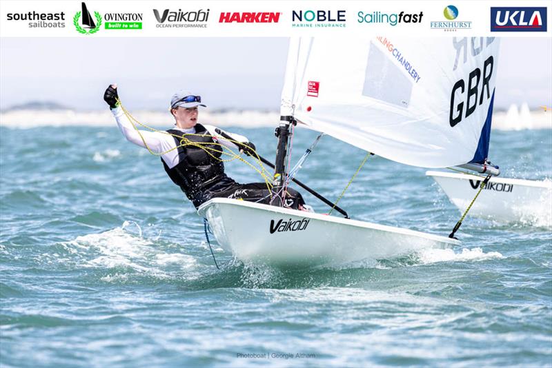 2022 ILCA Nationals at Hayling Island photo copyright Georgie Altham taken at Hayling Island Sailing Club and featuring the ILCA 6 class