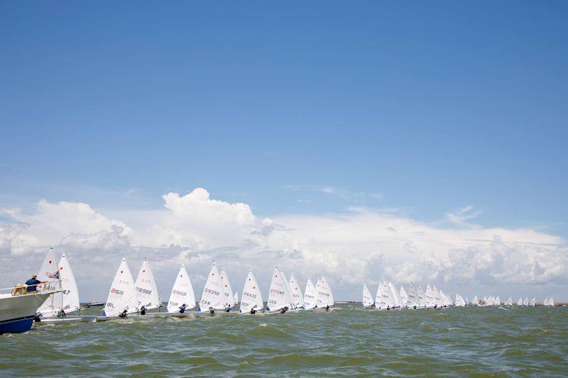 ILCA 6 Youth World Championship in Shoreacres, Texas - Day 3 - photo © Eric Andresen