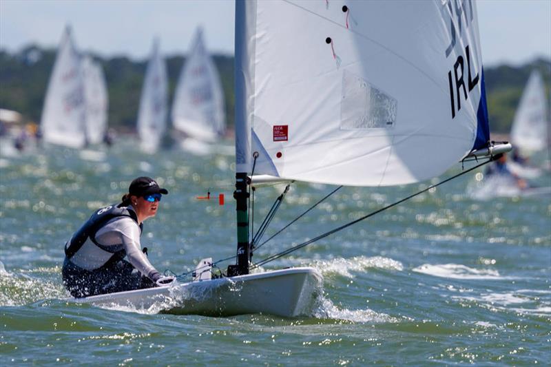2022 ILCA 6 Youth World Championships photo copyright Eric Andresen taken at Houston Yacht Club and featuring the ILCA 6 class