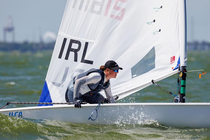 2022 ILCA 6 Youth World Championships photo copyright Eric Andresen taken at Houston Yacht Club and featuring the ILCA 6 class