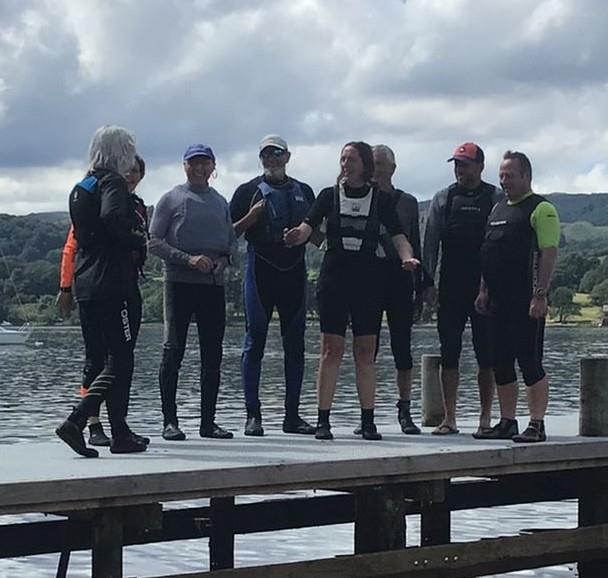 Lighter winds on Sunday for the ILCA training at Ullswater photo copyright Tim Hulse taken at Ullswater Yacht Club and featuring the ILCA 6 class