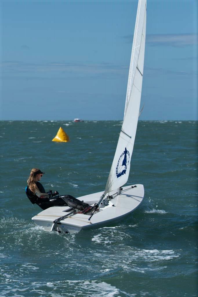 Bronny Thomas during the Cardigan Bay Regatta 2022 photo copyright Pete Thomas taken at New Quay Yacht Club and featuring the ILCA 6 class