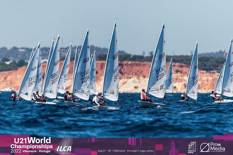 Another day of no racing on day 3 of the 2022 ILCA U21 Worlds at Vilamoura, Portugal photo copyright osga_photo / Joao Costa Ferreira taken at Vilamoura Sailing and featuring the ILCA 6 class