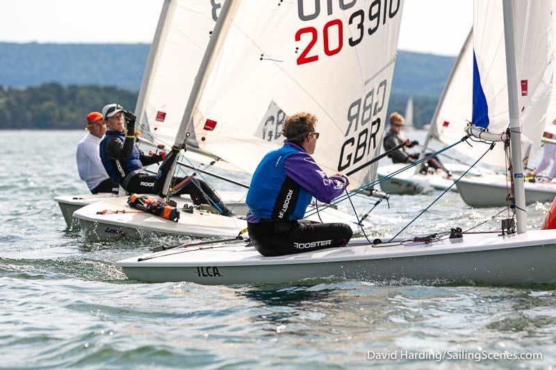 Bournemouth Digital Poole Week 2022 day 4 photo copyright David Harding / www.sailingscenes.com taken at Parkstone Yacht Club and featuring the ILCA 6 class