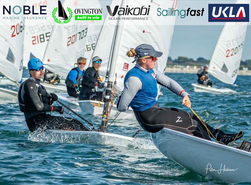 Daisy Collingridge wins Noble Marine Ovington UKLA Qualifier 5 at Hayling Island photo copyright Peter Hickson taken at Hayling Island Sailing Club and featuring the ILCA 6 class