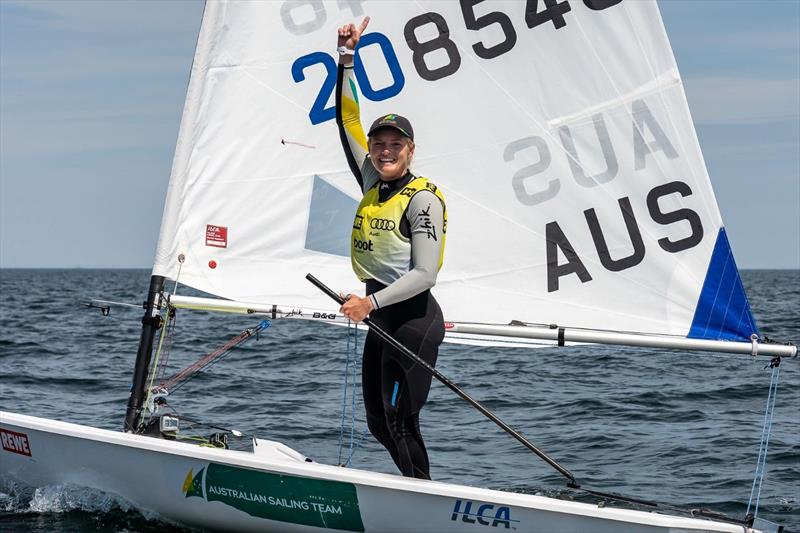 Mara Stransky photo copyright Beau Outteridge taken at Australian Sailing and featuring the ILCA 6 class