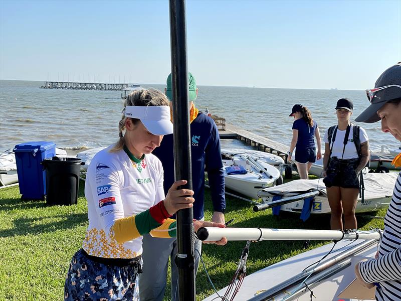 2022 ILCA 6 Women's & Men's World Championships at Kemah, Texas, USA photo copyright ILCA taken at Texas Corinthian Yacht Club and featuring the ILCA 6 class