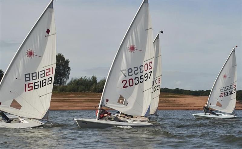 ILCA Midlands Grand Prix at Burton photo copyright Glyn Smith taken at Burton Sailing Club and featuring the ILCA 6 class