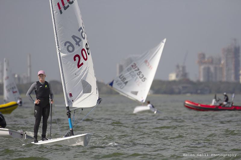 Mara Stransky - ILCA 6 World Championships photo copyright Helen Galli taken at Texas Corinthian Yacht Club and featuring the ILCA 6 class