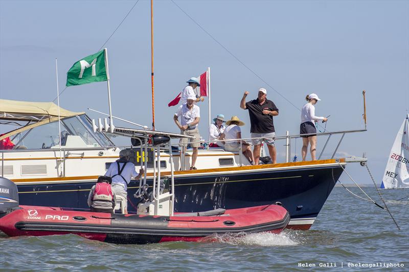 2022 ILCA 6 Women's & Men's World Championships at Kemah, Texas, USA day 3 photo copyright Helen Galli Photography / 2022ilca6.ilca-worlds.org/photos/  taken at Texas Corinthian Yacht Club and featuring the ILCA 6 class