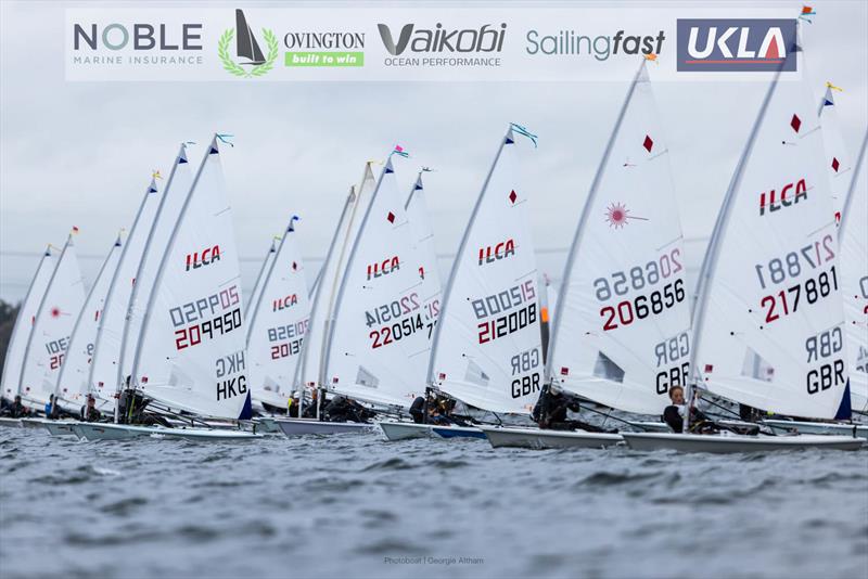 2022 Noble Marine UKLA ILCA 6 Inlands at Grafham Water - photo © Georgie Altham / www.facebook.com/galthamphotography