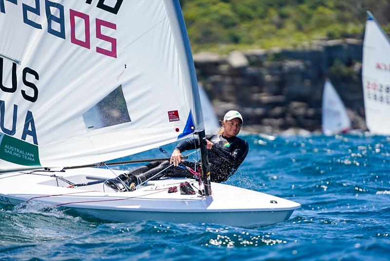 Mara Stransky at Sail Sydney photo copyright Beau Outteridge taken at  and featuring the ILCA 6 class