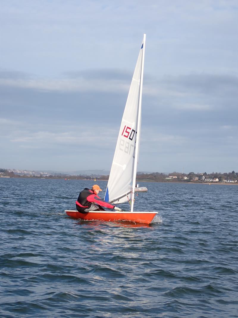 SWYSA Winter Training & RS Tera SW RTG at Starcross photo copyright Helen Scott taken at Starcross Yacht Club and featuring the ILCA 6 class