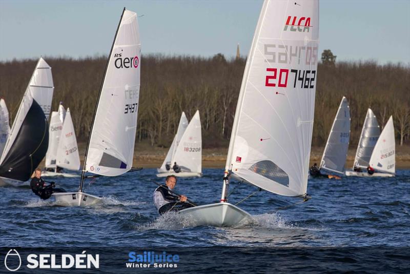 Jon Emmett during the Gill Grafham Grand Prix photo copyright Tim Olin / www.olinphoto.co.uk taken at Grafham Water Sailing Club and featuring the ILCA 6 class