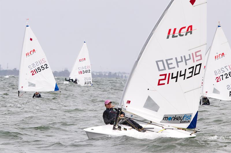 Zoe Thomson on day 2 of Sail Melbourne 2023 - photo © Alex McKinnon