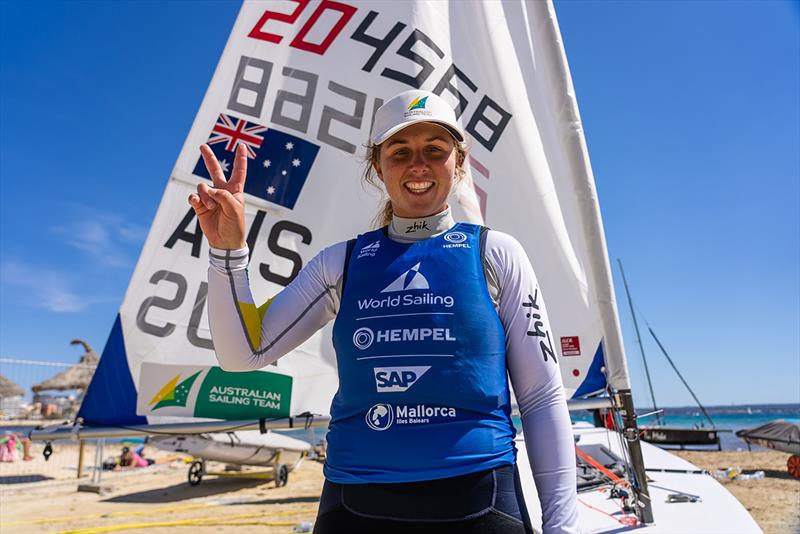 Zoe Thomson - Trofeo Princesa Sofia Regatta photo copyright Beau Outteridge taken at  and featuring the ILCA 6 class