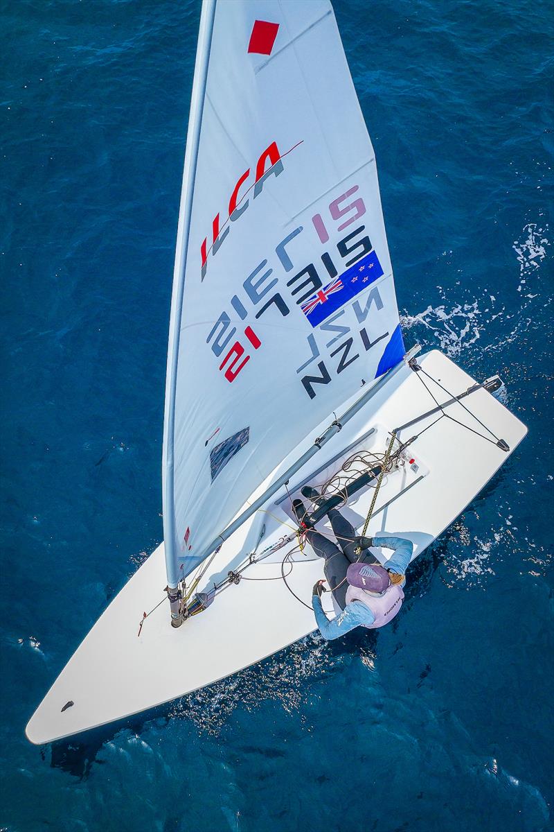 Day 3 - NZL Sailing Team - Semaine Olympique Francais - April 26, 2023 photo copyright Sailing Energy taken at  and featuring the ILCA 6 class