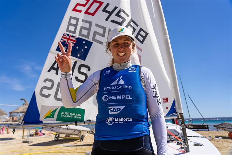 Zoe Thomson photo copyright Beau Outteridge taken at Australian Sailing and featuring the ILCA 6 class