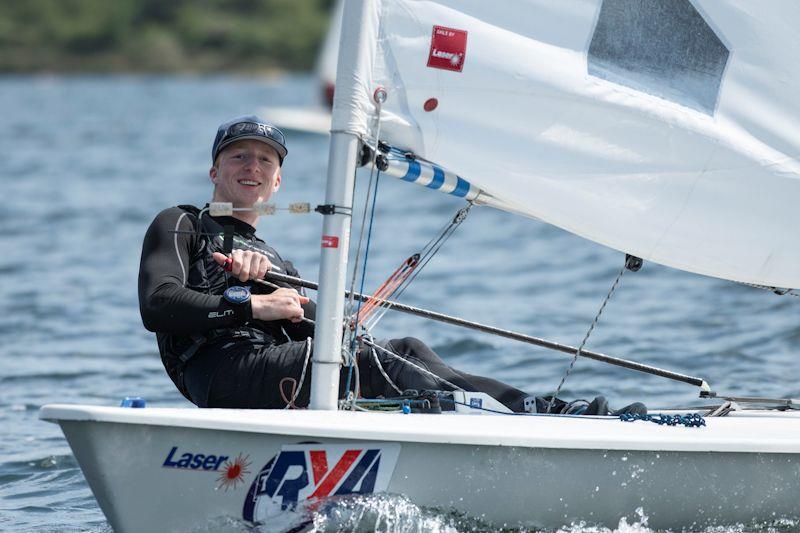 Tim Evans was overall winner of Cambridgeshire Youth League event 2 at Grafham Water - photo © Paul Sanwell / OPP