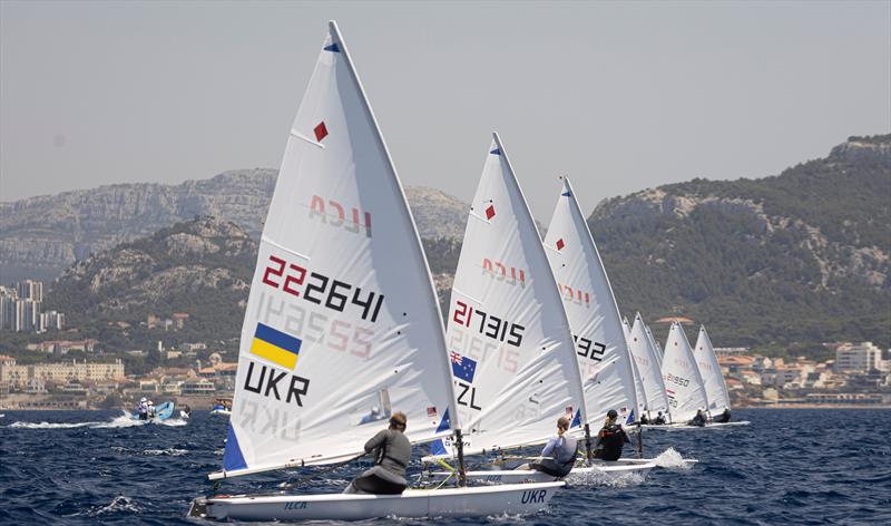 Olivia Christie (NZL) - ILCA 6 - Paris 2024 Olympic Test Event - Day 2 - July 10, 2023 - photo © World Sailing