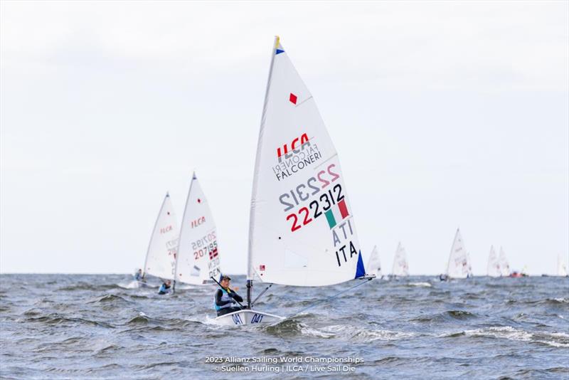 2023 Allianz Sailing World Championships Day 3 - photo © Suellen Hurling / Live Sail Die / ILCA