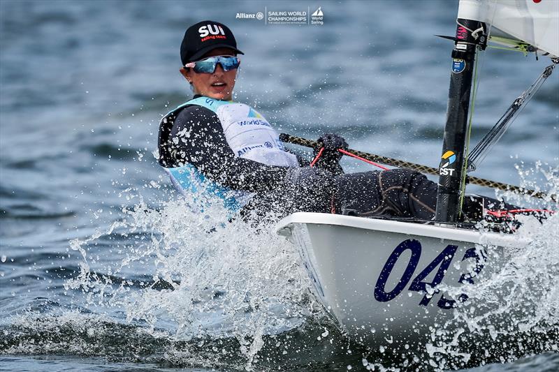 2023 Allianz Sailing World Championships Day 4 photo copyright Sailing Energy / World Sailing taken at  and featuring the ILCA 6 class