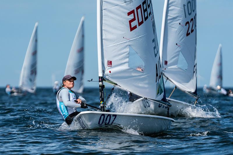Mara Stransky - Allianz Sailing World Championships 2023 photo copyright Beau Outteridge taken at  and featuring the ILCA 6 class