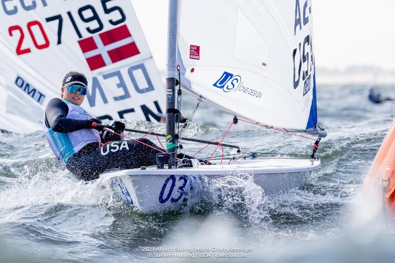 2023 Allianz Sailing World Championships Day 5 - photo © Suellen Hurling / Live Sail Die / ILCA