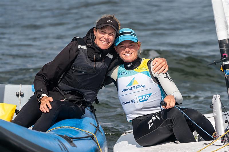 Carolijn Brouwer and Mara Stransky - Allianz Sailing World Championships - photo © Beau Outteridge