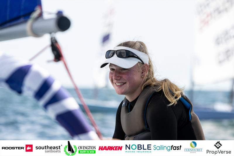 UKLA Open & National ILCA Championships 2023 at Hayling Island photo copyright Georgie Altham / www.facebook.com/galthamphotography taken at Hayling Island Sailing Club and featuring the ILCA 6 class